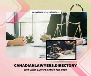 Canadian Lawyers Directory - List your law practice for free